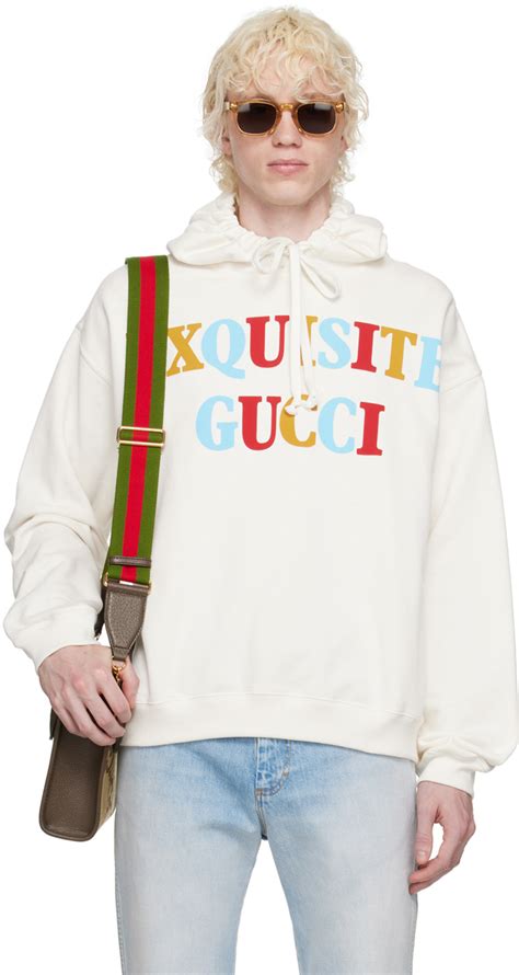 gucci loved hoodie white|cheapest gucci hoodie.